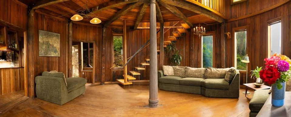 California home made from wine barrels, 'rustic charm' hits market: See inside