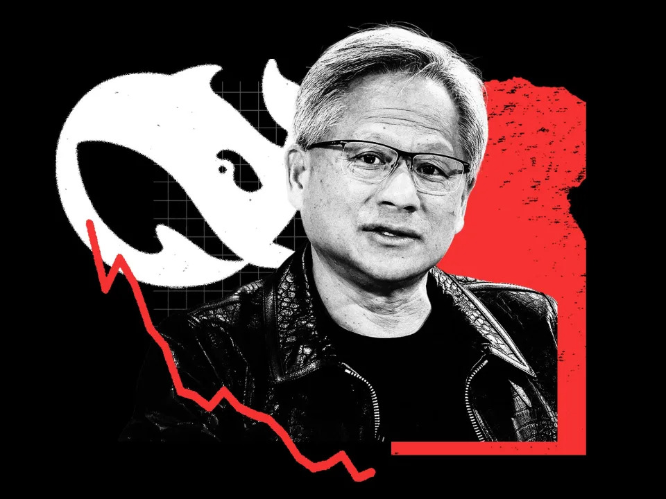 Nvidia and the market's favorite tech darlings are getting crushed by DeepSeek's AI push