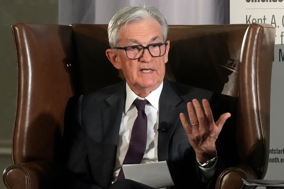 A wavering stock market turns to Fed Chair Powell, 'dot plot' projections to ease 'stagflation' fears